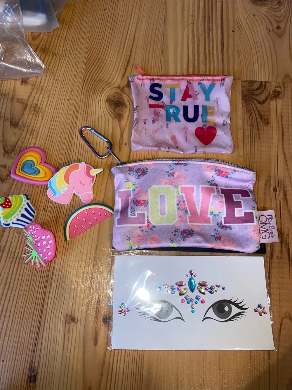 Kids Bundle- pouches, body gems & shoe charms